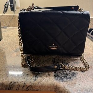 Kate Spade black shoulder bag
